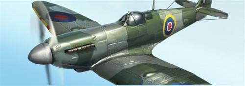 图4-《浴血长空》游戏中的“喷火 Mk I”战机.jpg